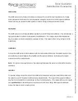 Preview for 22 page of PCB Piezotronics 300A12 Installation And Operating Manual