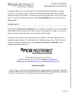 Preview for 27 page of PCB Piezotronics 300A12 Installation And Operating Manual