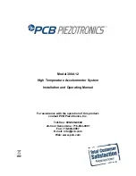 Preview for 28 page of PCB Piezotronics 300A12 Installation And Operating Manual