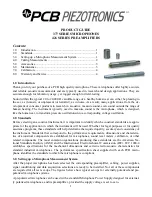 Preview for 4 page of PCB Piezotronics 376B02 Installation And Operating Manual