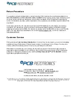 Preview for 14 page of PCB Piezotronics 421B3 Series Installation And Operating Manual