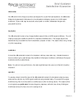 Preview for 8 page of PCB Piezotronics 422M183 Installation And Operating Manual