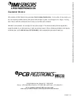 Preview for 17 page of PCB Piezotronics 682B03 Installation And Operating Manual