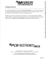 Предварительный просмотр 26 страницы PCB Piezotronics IMI SENSORS 683A000001 Installation And Operating Manual