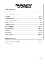 Preview for 7 page of PCB Piezotronics IMI SENSORS 683A100003 Installation And Operating Manual