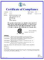 Предварительный просмотр 32 страницы PCB Piezotronics IMI SENSORS EX642A61 Installation And Operating Manual