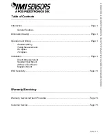 Предварительный просмотр 7 страницы PCB Piezotronics IMI SENSORS HT640 B Series Installation And Operating Manual