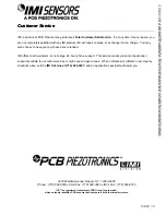 Preview for 17 page of PCB Piezotronics IMI SENSORS HT642A02 Installation And Operating Manual