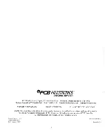 Preview for 12 page of PCB Piezotronics Triaxial ICP 356M57 Installation And Operating Manual