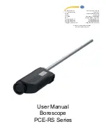 PCE Americas PCE-RS Series User Manual preview