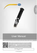 PCE Health and Fitness PCE-010-LED User Manual предпросмотр