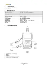 Предварительный просмотр 4 страницы PCE Health and Fitness PCE-CBA 10 User Manual