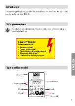 Preview for 9 page of PCE Health and Fitness PRCD-S+ Operating Manual