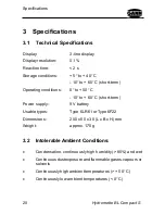 Preview for 20 page of PCE Instruments COMPACT S Operating Instruction