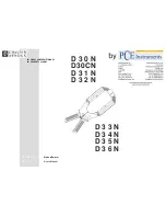 Предварительный просмотр 21 страницы PCE Instruments D30 N User Manual