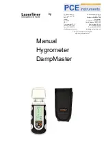 Предварительный просмотр 1 страницы PCE Instruments Laserliner DampMaster Manual