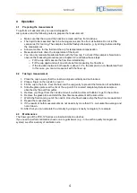 Preview for 4 page of PCE Instruments PCE-125 Series Manual