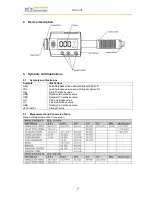 Preview for 7 page of PCE Instruments PCE-2500 Manual