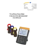 Предварительный просмотр 1 страницы PCE Instruments PCE-3007 User Manual