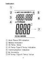 Предварительный просмотр 9 страницы PCE Instruments PCE-320 Instruction Manual