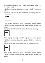 Preview for 9 page of PCE Instruments PCE-322-SC43 Instruction Manual