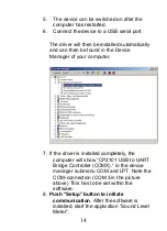 Preview for 14 page of PCE Instruments PCE-322-SC43 Instruction Manual