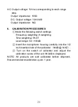 Preview for 21 page of PCE Instruments PCE-322-SC43 Instruction Manual