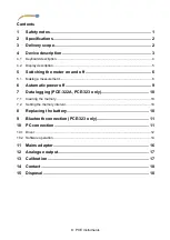 Предварительный просмотр 2 страницы PCE Instruments PCE-322A User Manual