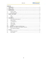 Предварительный просмотр 2 страницы PCE Instruments PCE-353 Manual