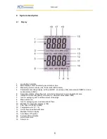 Предварительный просмотр 5 страницы PCE Instruments PCE-423 Manual