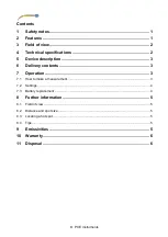 Preview for 2 page of PCE Instruments PCE-660 User Manual