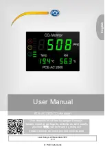 PCE Instruments PCE-AC 2000 User Manual предпросмотр