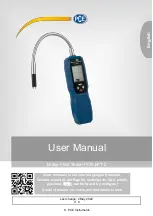 Предварительный просмотр 1 страницы PCE Instruments PCE-BFT 2 User Manual