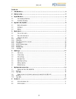 Предварительный просмотр 2 страницы PCE Instruments PCE-CSM 3 Manual