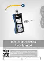 PCE Instruments PCE-DFG NF 0,5K User Manual предпросмотр