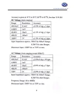 Предварительный просмотр 4 страницы PCE Instruments PCE-DM32 Manual