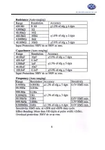 Предварительный просмотр 6 страницы PCE Instruments PCE-DM32 Manual