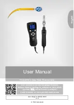 PCE Instruments PCE-DPM 3 User Manual preview