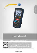 PCE Instruments PCE-ERT 10 User Manual preview