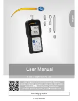 Предварительный просмотр 1 страницы PCE Instruments PCE-FM 20 User Manual