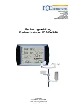 Preview for 28 page of PCE Instruments PCE-FWS-20 Manual