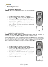 Preview for 10 page of PCE Instruments PCE-HDM 7 User Manual