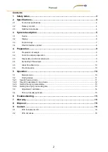 Preview for 2 page of PCE Instruments PCE-MA 100 Manual