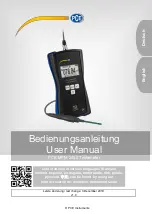 PCE Instruments PCE-MFM 2400 User Manual preview
