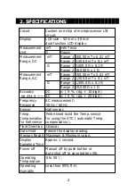 Предварительный просмотр 4 страницы PCE Instruments PCE-MFM 3000 Operation Manual