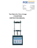 Preview for 1 page of PCE Instruments PCE-MTS500 Instruction Manual