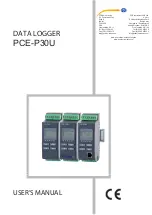 PCE Instruments PCE-P30U User Manual preview