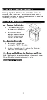 Предварительный просмотр 3 страницы PCE Instruments PCE-PH 25 Operation Manual