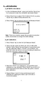 Предварительный просмотр 8 страницы PCE Instruments PCE-PH 25 Operation Manual