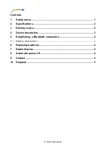 Preview for 2 page of PCE Instruments PCE-PMI 1BT User Manual